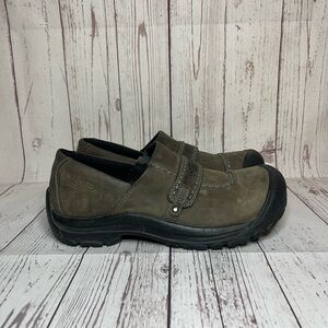KEEN Loafers Slip On Comfort Clog Shoes Castor Grey Womens 11